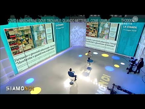 Siamo Noi 13 maggio 2020 – Mascherine, come scegliere quella giusta? Dove trovarle?