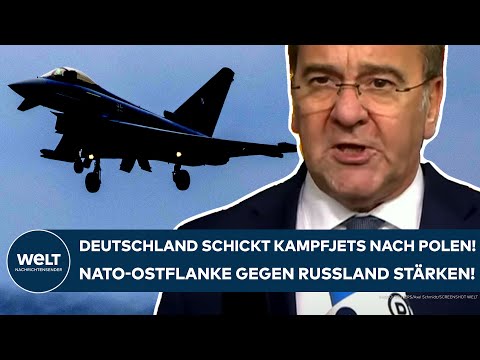 BORIS PISTORIUS: Deutschland schickt Kampfjets nach Polen! Nato-Ostflanke  gegen Russland stärken!