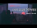 Tor Moner Pinjiray Jisan Khan Shuvo Slowed And Reverb Bengali Lofi 10 PM BENGALI LOFI