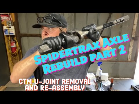 Dirt Daily. Spidertrax Axle Rebuild Part 2: CTM Ujoint rebuild