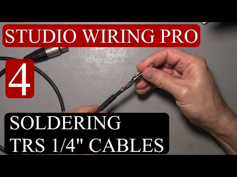 1/4-Zoll-TRS-Anschlüsse wie ein Profi löten