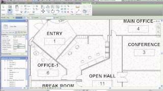 Inserting Components to Creating Schedules, Part 4, Entourage, Furniture Tags