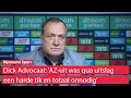Advocaat maakt zich nog geen zorgen over ranglijst: 'Schade is pas over tien duels op te maken'
