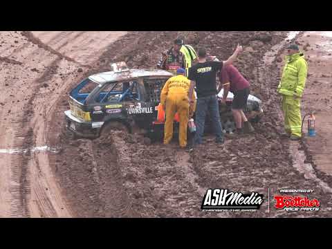 Junior Sedans: Vaughn Sampson Rollover - Kingaroy Speedway [2015 Premium Highlight]