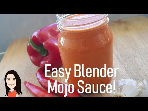 Easy Blender Sauce - Canary Island Mojo Recipe Made Vegan!