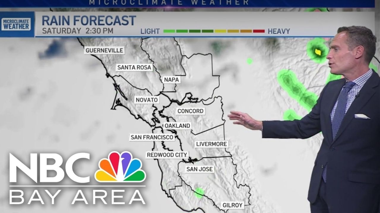 Jeff's Forecast: Weekend shower chance