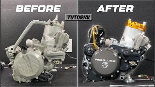 Making my 2-Stroke Engine Look Factory!! - The EASY Way!