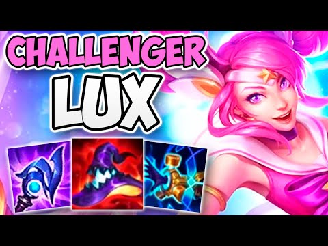 INSANE LUX SOLO CARRY IN CHALLENGER! | CHALLENGER LUX MID GAMEPLAY | Patch 11.21 S11