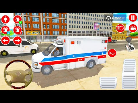 Ambulance Rescue Driver 2021 - Emergency Rescue Service Simulator - Android Gameplay