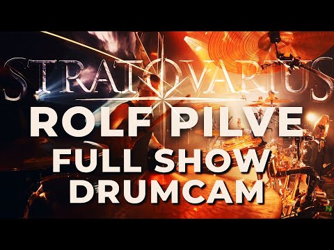 STRATOVARIUS Rolf Pilve Full Show Drumcam / 7.3.2025 Tampere
