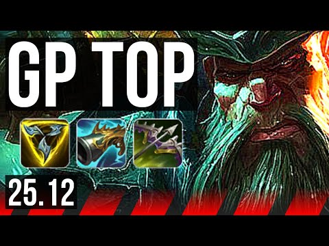 GANGPLANK vs YORICK (TOP) | 1000+ games | KR Master | 25.12