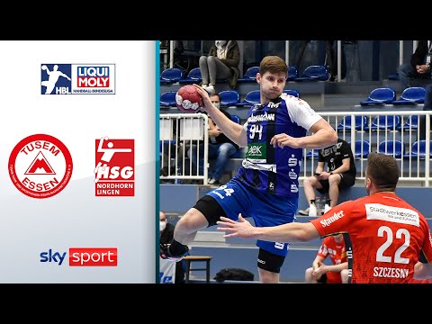 TuSEM Essen - HSG Nordhorn-Lingen | Highlights - LIQUI MOLY Handball-Bundesliga