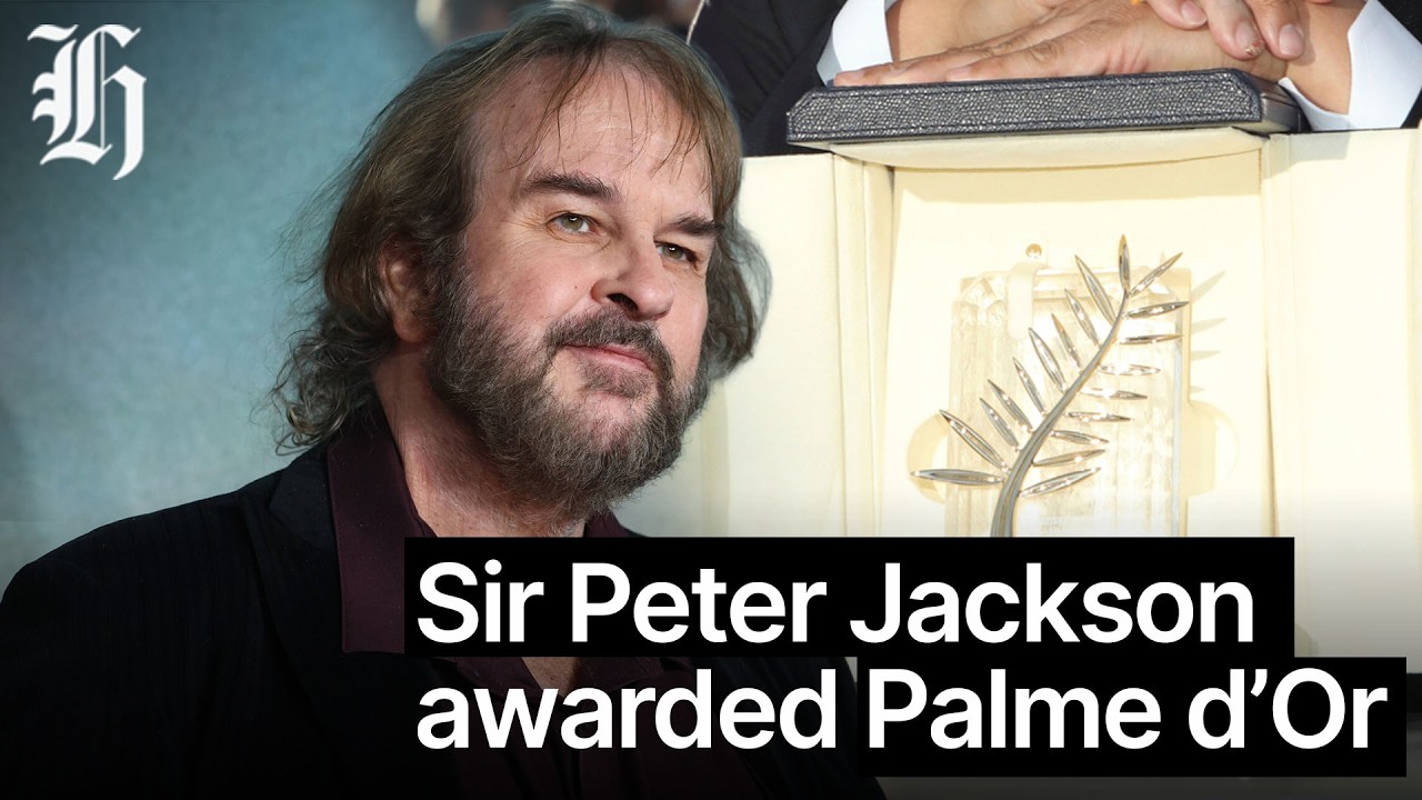 Cannes Film Festival: Sir Peter Jackson awarded an honorary Palme d’Or | Ryan Bridge TODAY