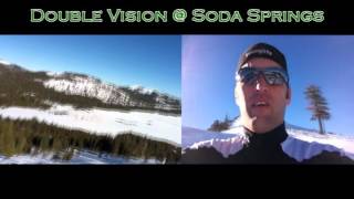preview picture of video 'Double Vision Skiing @ Soda Springs'