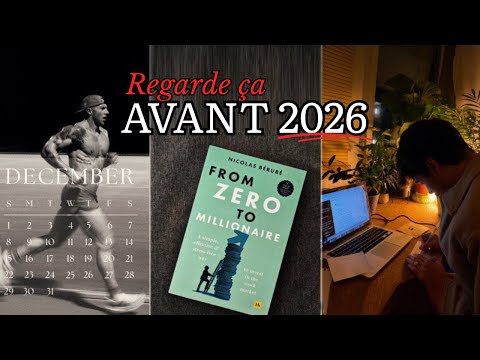 N’entre pas en 2026 sans ces 6 habitudes #DéveloppementPersonnel #Productivité #Succès #Discipline