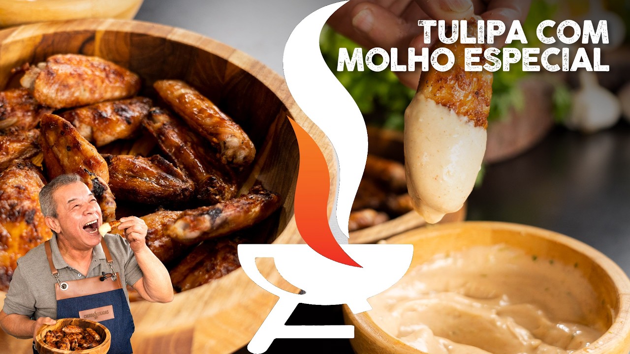 Tulipa de frango crocante