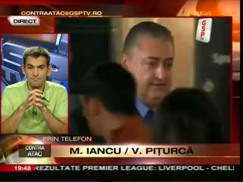 Victor Piturca vs Marian Iancu   in direct la GSP TV