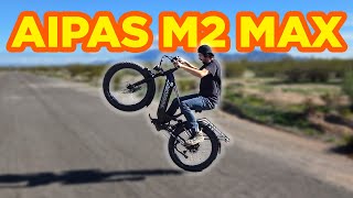 Aipas M2 Max Fat Tire Ebike: Great Ride Comfort, With a Few Tradeoffs