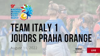12 EMRYT 2022 - Team ITALY 1 VS Joudrs Praha Orange