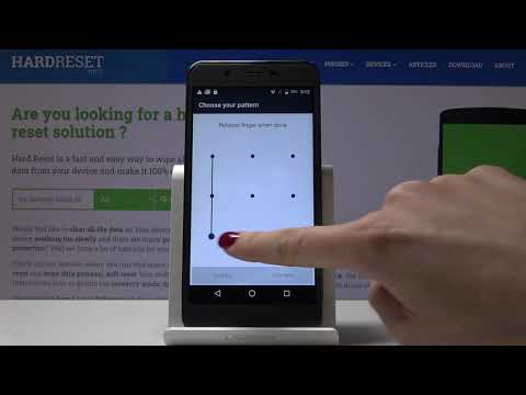 How to Enable Lock Screen in BUSH Spira B3 5  - Activate Screen Protection
