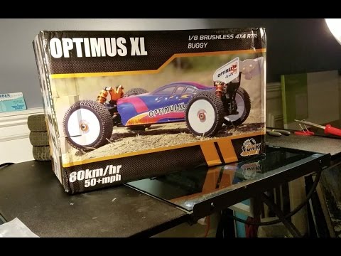 DHK OPTIMUS XL BUGGY UNBOXING RC MUSTSEE