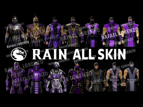 Mortal Kombat 9 - ALL Rain Skins Mod DLC MK9 MKKE