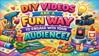 DIY videos are a fun way to engage with your audience