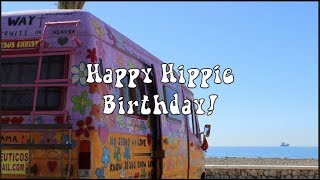 Happy Hippie Birthday, Lyric Video by Daniel Lovett