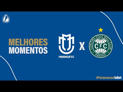 Gols e lances de Maringá x Coritiba