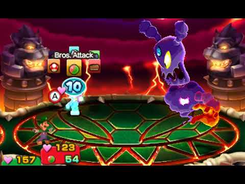 Mario & Luigi: Superstar Saga + Bowser's Minions Boss 27 (Final Boss) - Bowletta & Cackletta's Soul