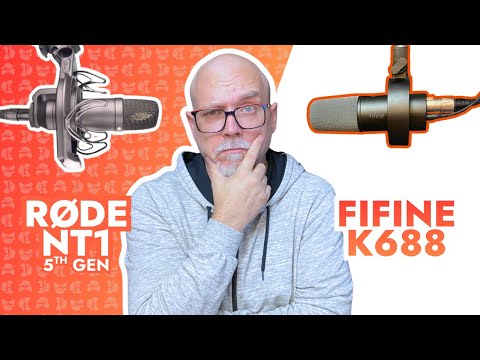 Mic Review: Fifine K688 vs … Røde NT1?!