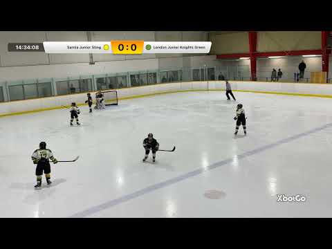LJK U11 AA Junior Knights Green vs Sarnia Sting - WIN 4-0 - 02-09-25