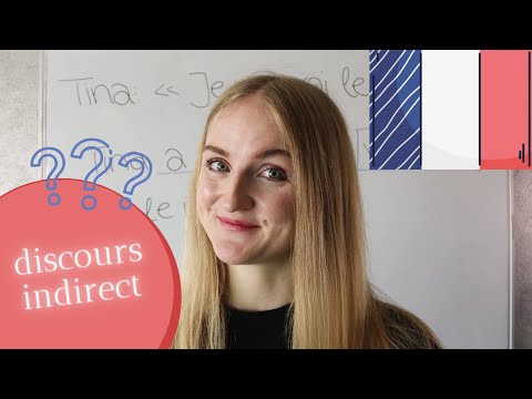 Einfach erklärt: Die INDIREKTE REDE (discours indirect und interrogation indirecte) - LANGUAID