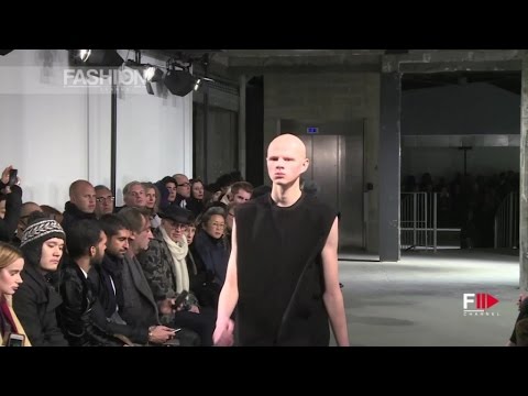 RICK OWENS Full Show Fall 2016/2017 Menswear Paris by Fashion Channel