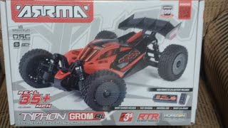 LOSI TYPHON GROM BLX BRUSHLESS UNBOXING AND FIRST DRIVE