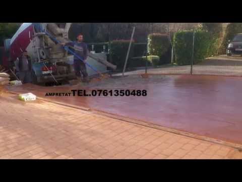BETON AMPRENTAT DRACESTI  0761350488 TELEORMAN