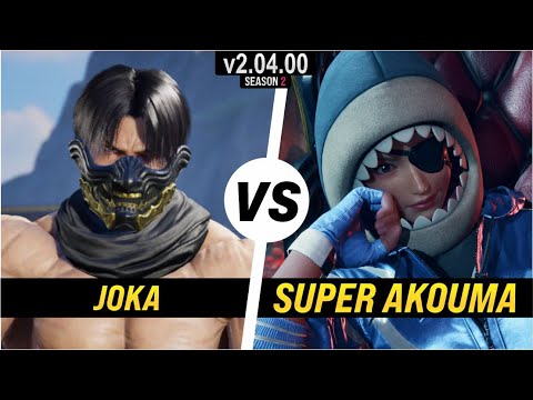 Joka (Feng) vs Super Akouma (Reina) Part 2 | Tekken 8 Replays