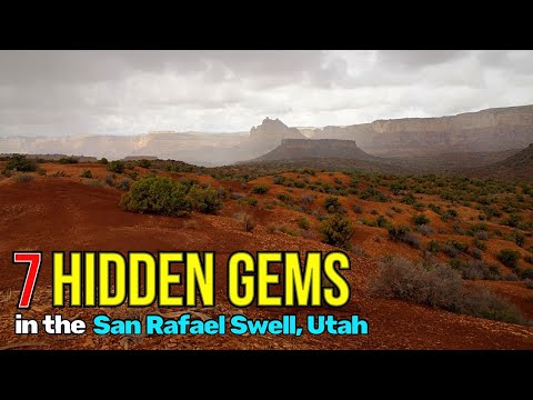 7 Hidden Gems in Utah’s San Rafael Swell ✨ Must-See Spots! 🏜️