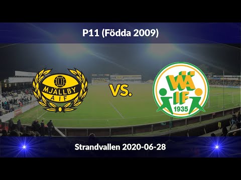 Mjällby AIF P11 - Wä IF P11 - 2020-06-28