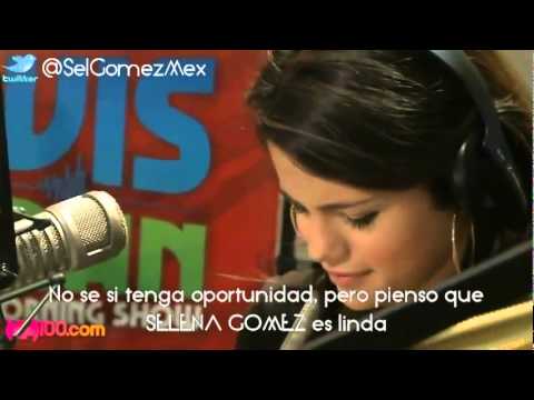 Selena Gomez Entrevista Escucha una grabacion de Justin Bieber del 2009