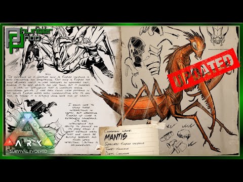 Ark Basics: Mantis - Updated - MY FAVORITE GATHERING MOUNT! EVERYTHING YOU NEED TO KNOW!
