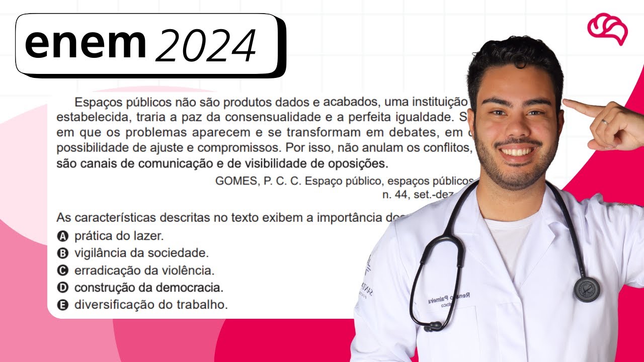 Resolução em Vídeo — Questão 57 ENEM 2024