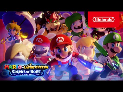 Mario + The Lapins Crétins Sparks of Hope – Bande-annonce cinématique