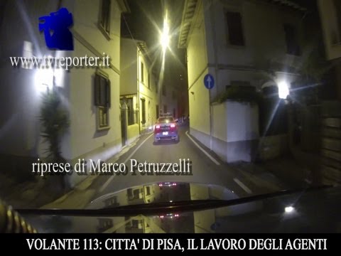 VOLANTE 113: LA QUESTURA DI PISA,  IL LAVORO DEGLI AGENTI