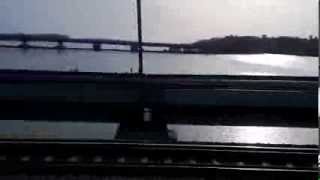 preview picture of video 'MAS - BZA Jan Shatabdi passing over Ennore creek'