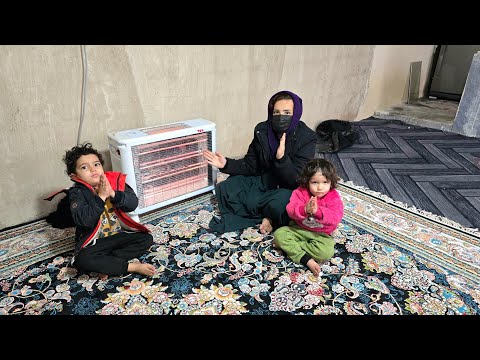 "The cold was intense, but the heater and the cameraman's jacket saved Narges"