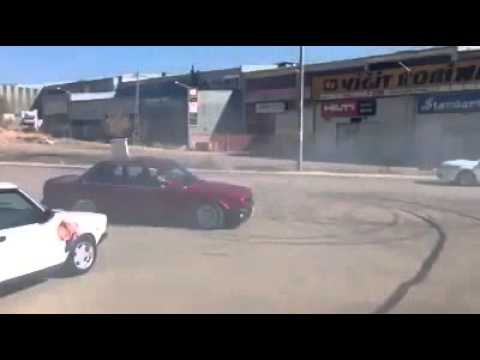 06 taz 45 RED e30 Coupe BMW 3.25 Drift Show Ankara/ TURKEY
