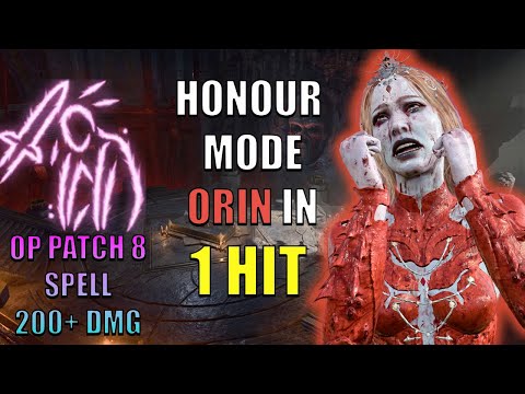 Beating Orin in 1 HIT with this OP Patch 8 Combo (BG3 Honour Mode)