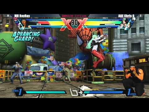 UMVC3 Winners Finals MH RayRay vs AGE ChrisG - Next Level Battle Circuit #1 Tournament