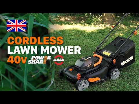 WORX WG743E 40V Cordless Lawnmower - worx-europe,com
